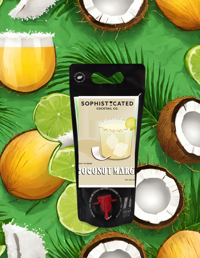 Limited edition Coconut Margarita - Sophisticated Cocktail Co